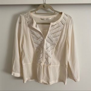 Cynthia Vincent Silk Blouse